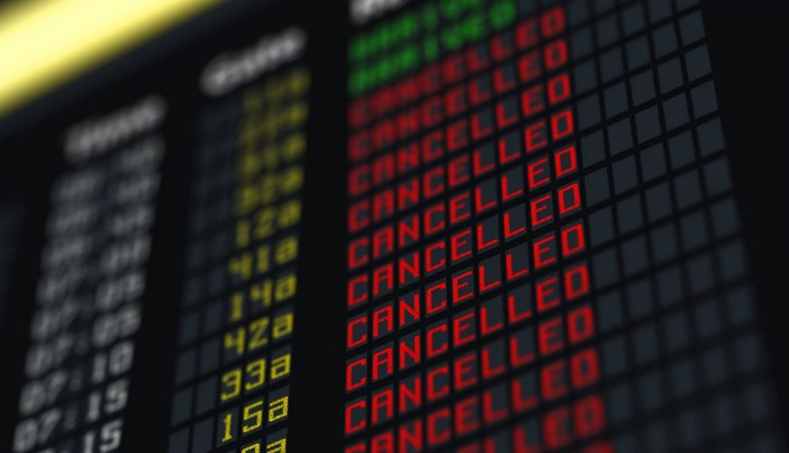 Vuelos cancelados: ¿Cómo actúa cada aerolínea?